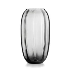 HADELAND GLASSVERK Ella Vase 29cm Røkgrå Sale