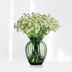HADELAND GLASSVERK Emily Vase 26,5cm Grønn Optikk Sale