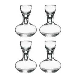 HADELAND GLASSVERK Gilde Drammekaraffel 20cl 4-pk Outlet