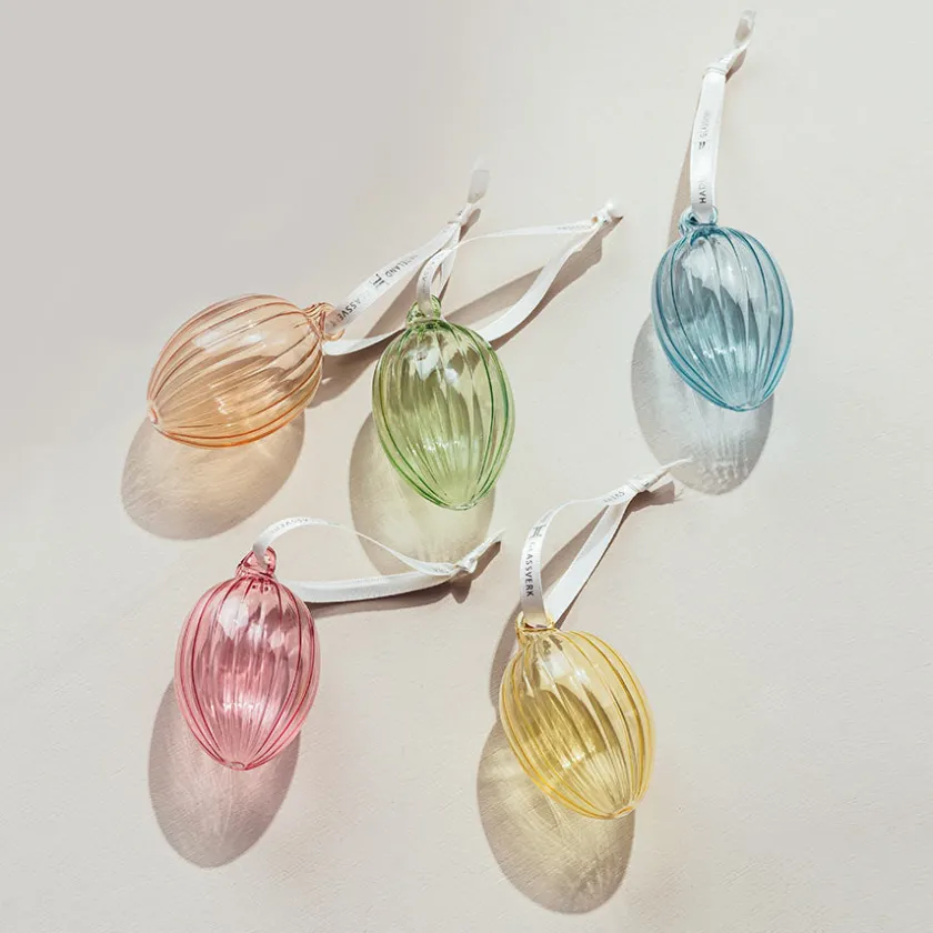 HADELAND GLASSVERK Glassegg Oppheng Optikk 5pk