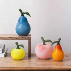 HADELAND GLASSVERK Glassverk Rød 15,5cm Discount