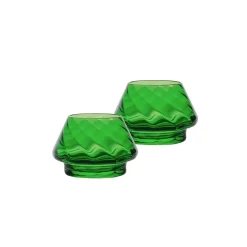 HADELAND GLASSVERK Gran Lyslykt Grønn Optikk 2pk Discount