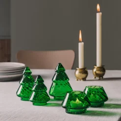 HADELAND GLASSVERK Gran Lyslykt Grønn Optikk 2pk Discount