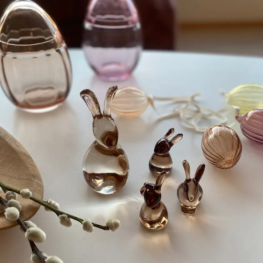 HADELAND GLASSVERK Harer 3pk Hot