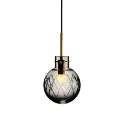 HADELAND GLASSVERK Krystallkule Taklampe Discount