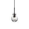 HADELAND GLASSVERK Krystallkule Lampe New