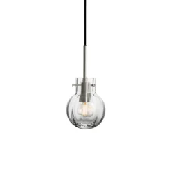 HADELAND GLASSVERK Krystallkule Lampe New