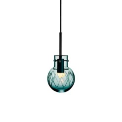 HADELAND GLASSVERK Krystallkule Lampe Best