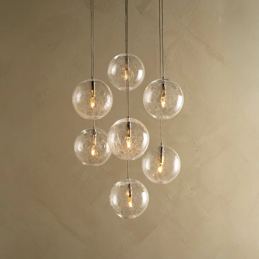 HADELAND GLASSVERK Krystallballer Soda 7-pakning 120 mm