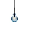 HADELAND GLASSVERK Krystallkule Taklampe Skjær Stålblå Outlet