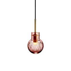 HADELAND GLASSVERK Krystallkule Taklampe Best