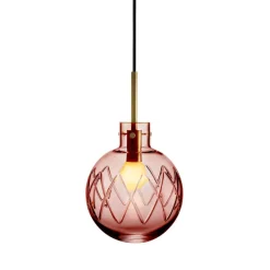 HADELAND GLASSVERK Krystallkule Taklampe Best