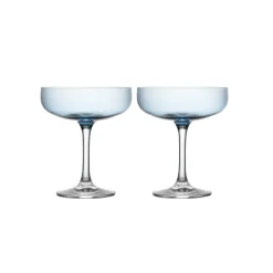 HADELAND GLASSVERK Odyssé Cavaskål Blå 25cl 2pk Hot