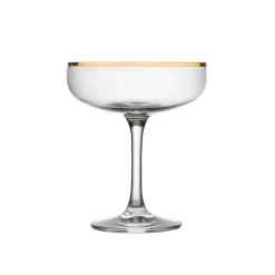 HADELAND GLASSVERK Odyssè Cavaskål Gullkant 2stk 25cl New