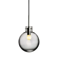 HADELAND GLASSVERK Røkgrå Taklampe Online