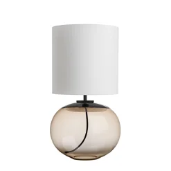 HADELAND GLASSVERK Senja Bordlampe Kakao Best