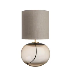 HADELAND GLASSVERK Senja Bordlampe Kakao Best