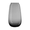 HADELAND GLASSVERK Siccori Vase 26cm Røkgrå