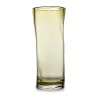 HADELAND GLASSVERK Sine Vase 29,5x11cm Oliven New