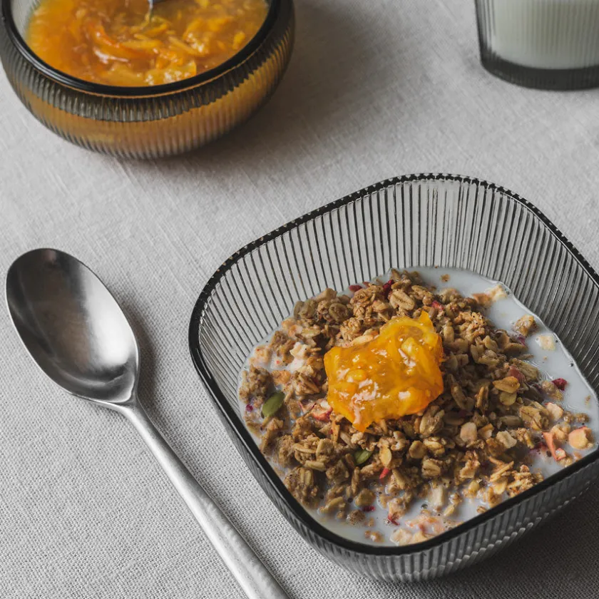 HADELAND GLASSVERK Siri Bolle 13cm Røkgrå 4pk Sale