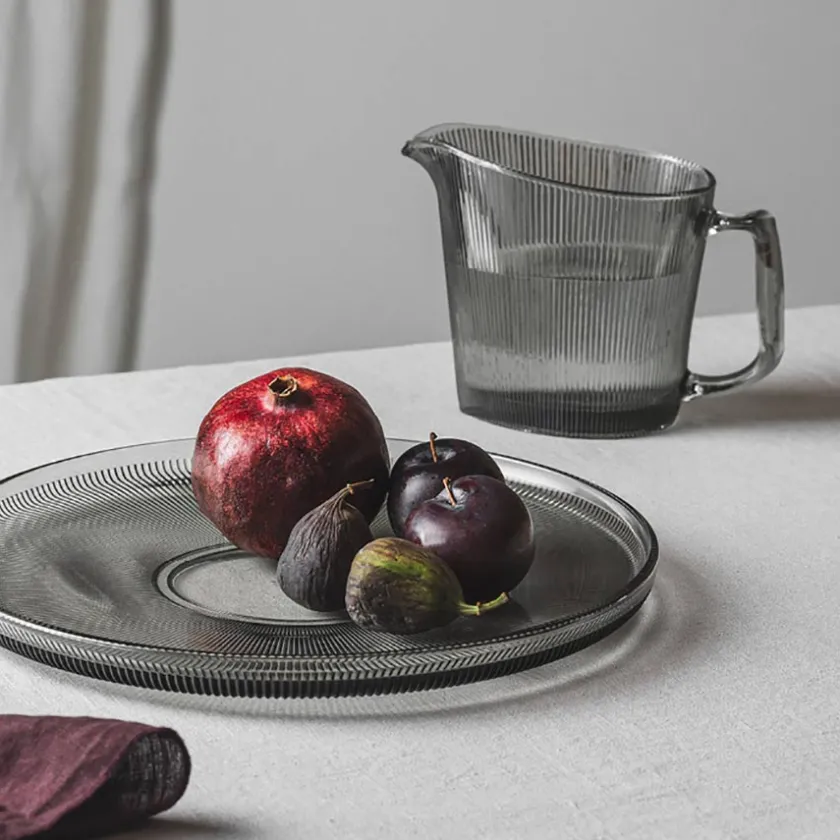 HADELAND GLASSVERK Siri Mugge 1L Røkgrå New