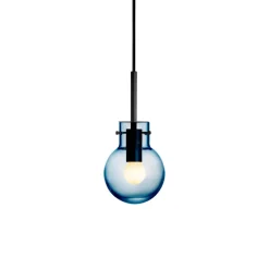 HADELAND GLASSVERK Stålblå Taklampe Clearance