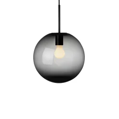 HADELAND GLASSVERK Taklampe 4014 Røkgrå Hot