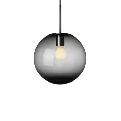 HADELAND GLASSVERK Taklampe 4014 Røkgrå Hot