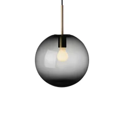 HADELAND GLASSVERK Taklampe 4014 Røkgrå Hot