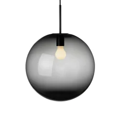 HADELAND GLASSVERK Taklampe 4014 Røkgrå Hot