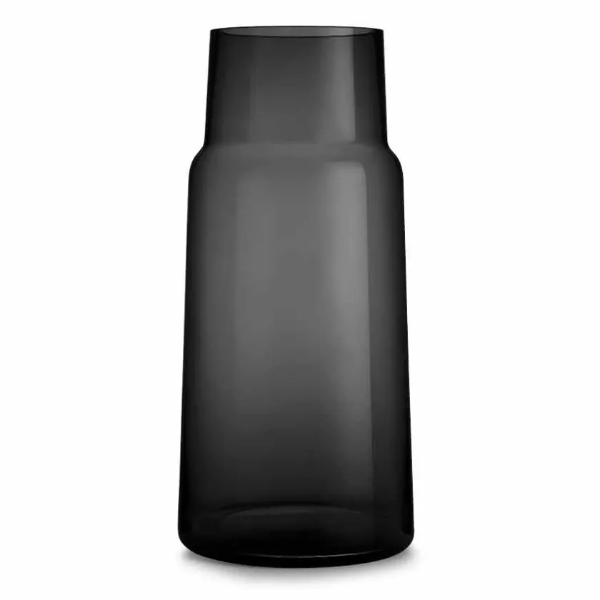 HADELAND GLASSVERK Tindre Vase Røkgrå 38,7cm Hot