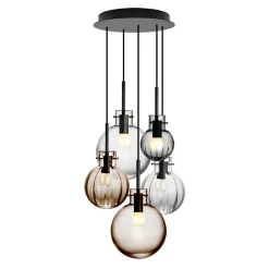 HADELAND GLASSVERK Hadeland Krystallkule Taklampe 5stk Outlet