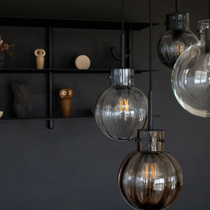 HADELAND GLASSVERK Hadeland Krystallkule Taklampe 5stk Outlet