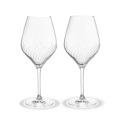 HOLMEGAARD Holmgaard Cabernet Lines Rødvinsglass 52cl 2stk Clearance