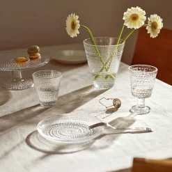 IITTALA Kastehelmi Tallerken 17cm Klar Sale