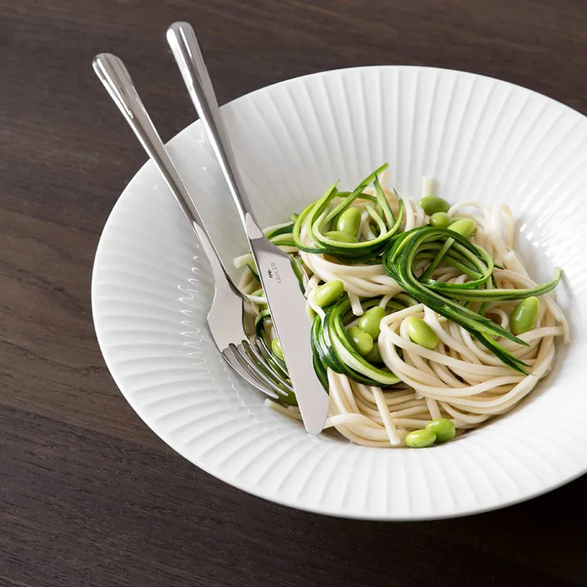 KÄHLER DESIGN Kähler Hammershøi Dyp Tallerken 26 cm Hvit Hot