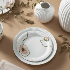KÄHLER DESIGN Kähler Hammershøi Poppy Tallerken 22cm Hot
