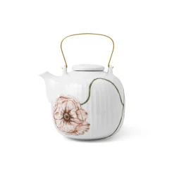 KÄHLER DESIGN Kähler Hammershøi Poppy Tekanne 1,2L Hvit m/Dekor Best
