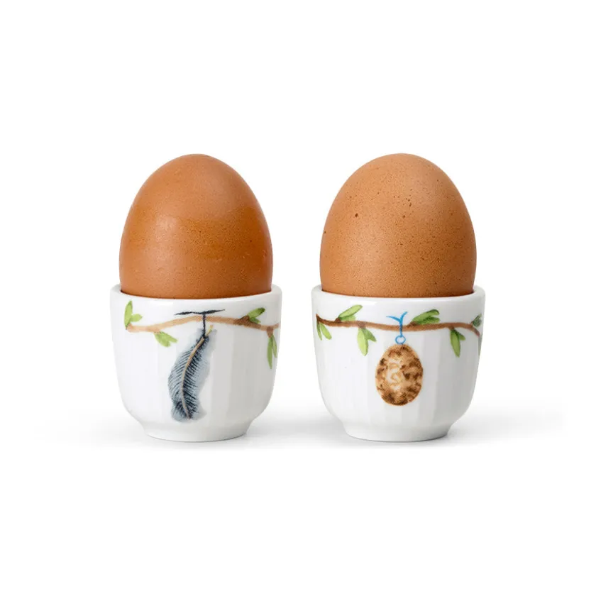 KÄHLER DESIGN Kähler Hammershøi Spring Eggeglass 5 cm 2stk Hot