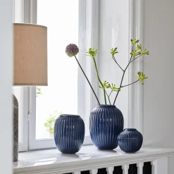 KÄHLER DESIGN Kähler Hammershøi Vase 21cm Indigo New