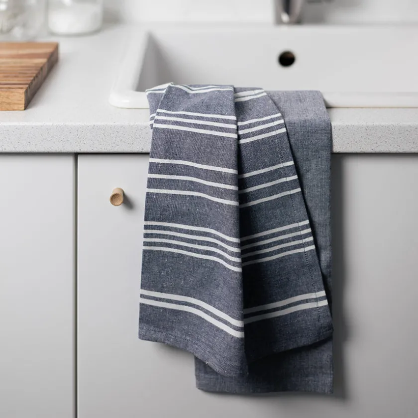 CHRISTIANIA 1739 Kjøkkenhåndkle Blå 50X70cm 2pk Outlet