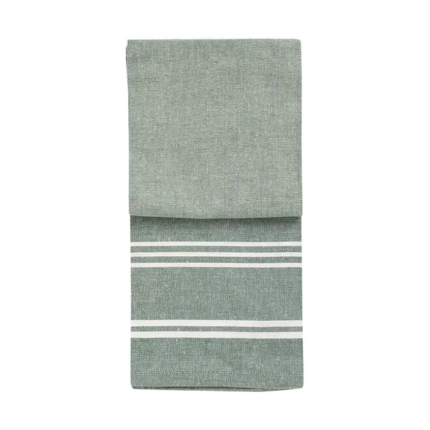 CHRISTIANIA 1739 Kjøkkenhåndkle Sort Grønn 50X70cm 2pk Sale