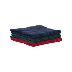 CHRISTIANIA 1739 Klut Rød/Grøn/Blå 25X25cm 3pk Hot