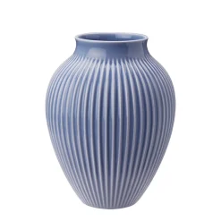 KNABSTRUP KERAMIK Vase 27cm Riflet Lavendel Best