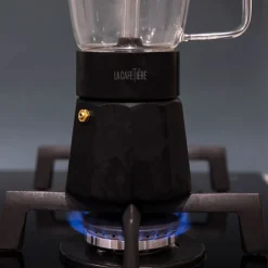 Lifetime Brands Europe ltd La Cafetière Verona Espressokanne 6 kopper Sort Hot