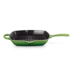 LE CREUSET Grillpanne Støpejern 26cm Bamboo Green Online