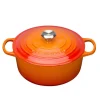 LE CREUSET Støpejernsgryte 6,7L/28cm Volcanic Clearance