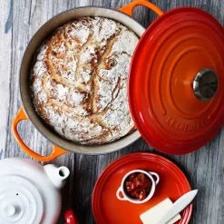 LE CREUSET Støpejernsgryte 6,7L/28cm Volcanic Clearance
