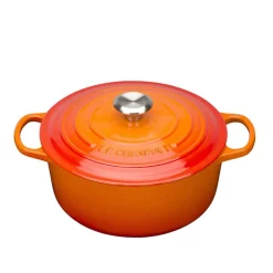 LE CREUSET Støpejernsgryte 5,3L/26cm Volcanic Outlet