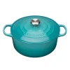 LE CREUSET Støpejernsgryte 5,3L/26cm Caribbean Clearance